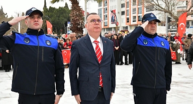 Kepez Beldesinde  18 Mart Şehitler İçin Anlamlı Törende, Şehitler Minnetle Anıldı
