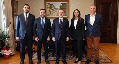Tenis Kulüpleri Derneği’nden İçişleri Bakan Yardımcısı Bülent Turan’a Ziyaret