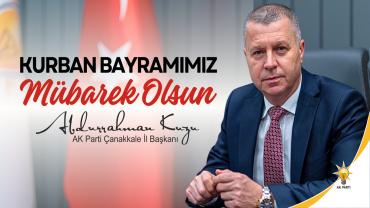 Abdurrahman Kuzu: “Kurban Bayramı Birlik ve Dayanışmamızı Güçlendiriyor”