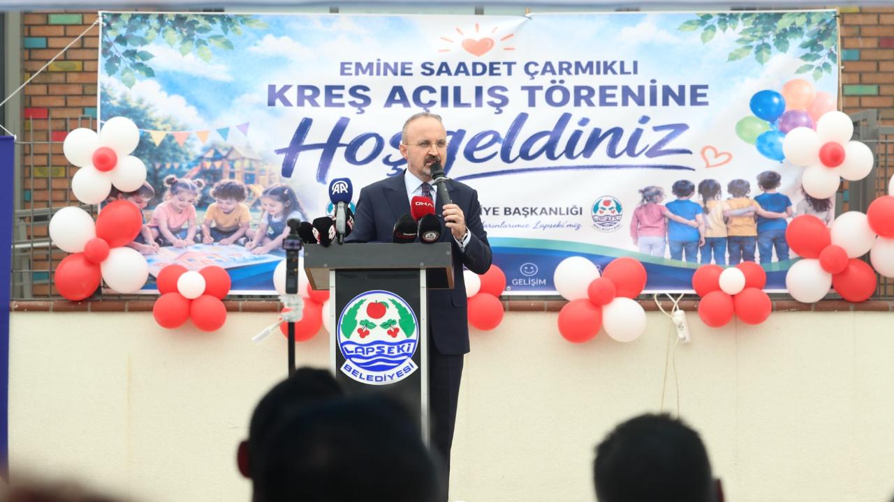 Bülent Turan’dan Lapseki’de Birlik, Gençlik ve Madencilik Mesajı