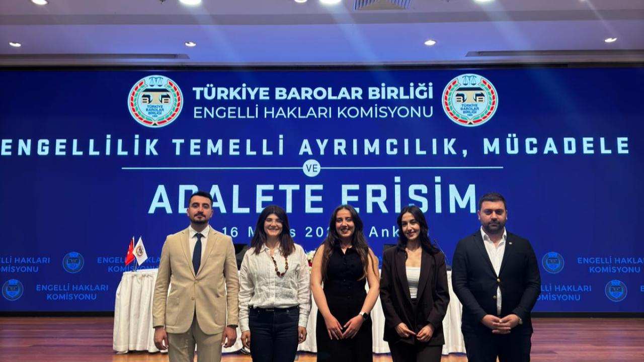 Çanakkale Barosu, Engelli Hakları Sempozyumunda Temsil Edildi