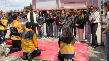 ÇOMÜ Kampüsünde Sağlık Seferberliği: Gençler Hem Öğrendi Hem Hayat Kurtardı