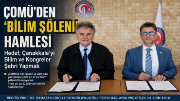 ÇOMÜ’den “Bilim Şöleni” Hamlesi: Hedef, Çanakkale’yi Bilim ve Kongreler Şehri Yapmak