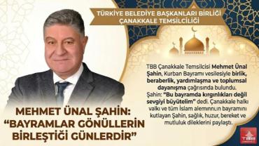 Mehmet Ünal Şahin, “Kırgınlıkları Değil, Sevgiyi Büyütelim”