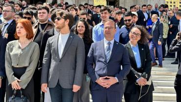Rıdvan Uz’dan Ankara’da Gençlik Buluşması! Çanakkaleli Gençler TBMM’ye Damga Vurdu