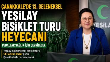 Çanakkale’de Pedallar Sağlıklı Yaşam İçin Dönecek