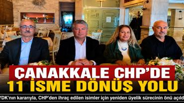 CHP ÇANAKKALE'DE DEPREM ETKİSİ! İhraç Edilen 11 Çanakkaleli İçin Geri Dönüş Kapısı Aralandı