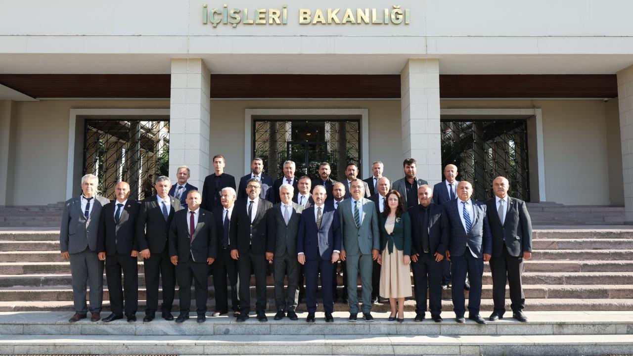 Hataylı Muhtarlardan Bakan Yardımcısı Bülent Turan’a Ziyaret