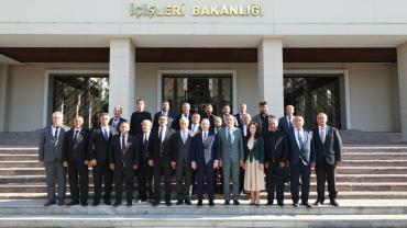 Hataylı Muhtarlardan Bakan Yardımcısı Bülent Turan’a Ziyaret