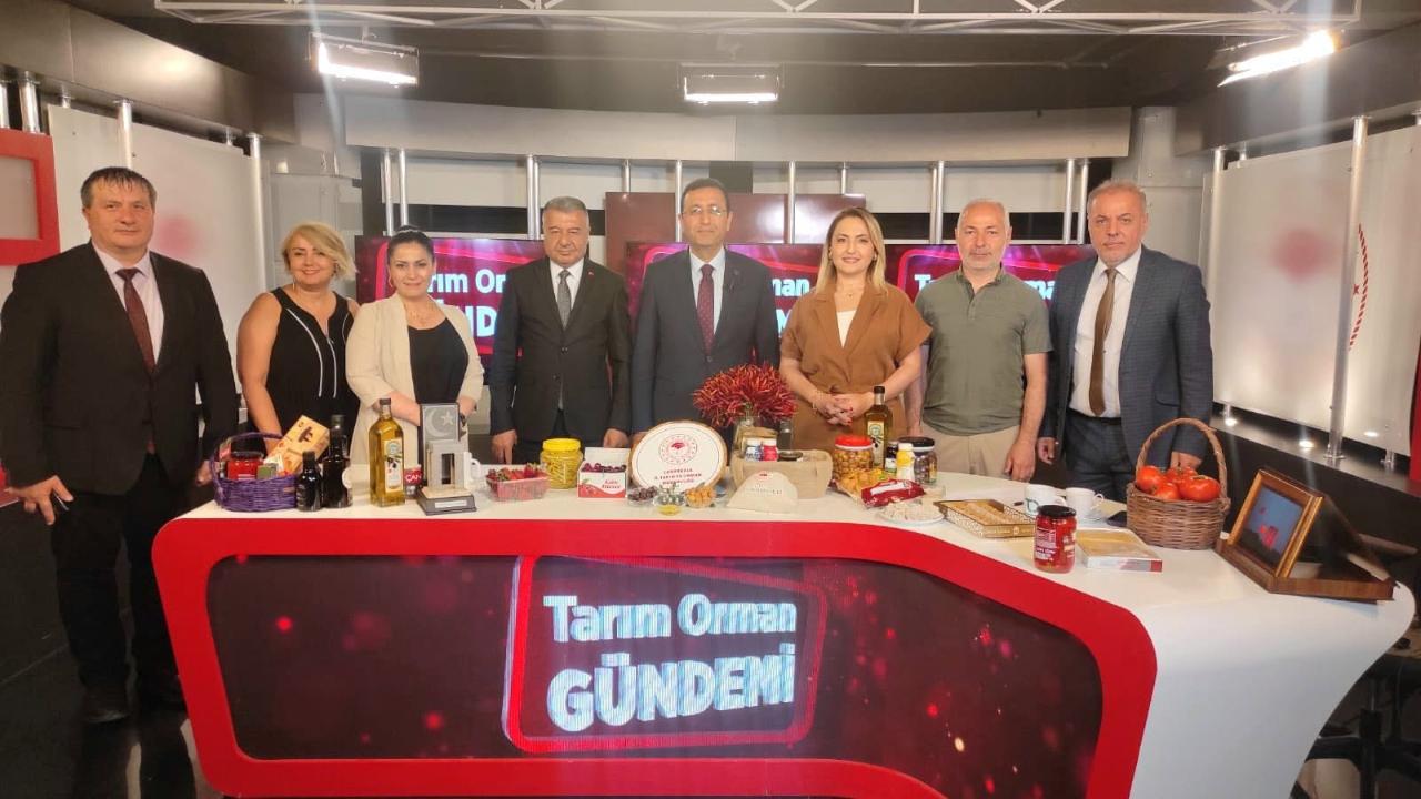 İl Müdürü Ergün Demirhan, Tarım TV’de Çanakkale Tarımını Anlattı