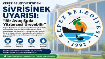 Kepez Belediyesi’nden Sivrisinek Uyarısı: “Bir Avuç Suda Yüzlercesi Üreyebilir”