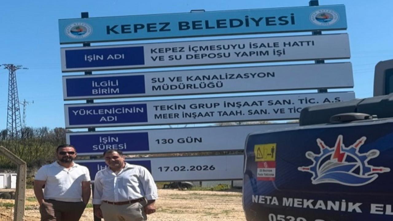 KEPEZ’DE TEMİZ BARAJ SUYU İÇİN ÇALIŞMALAR SÜRÜYOR