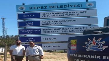 KEPEZ’DE TEMİZ BARAJ SUYU İÇİN ÇALIŞMALAR SÜRÜYOR