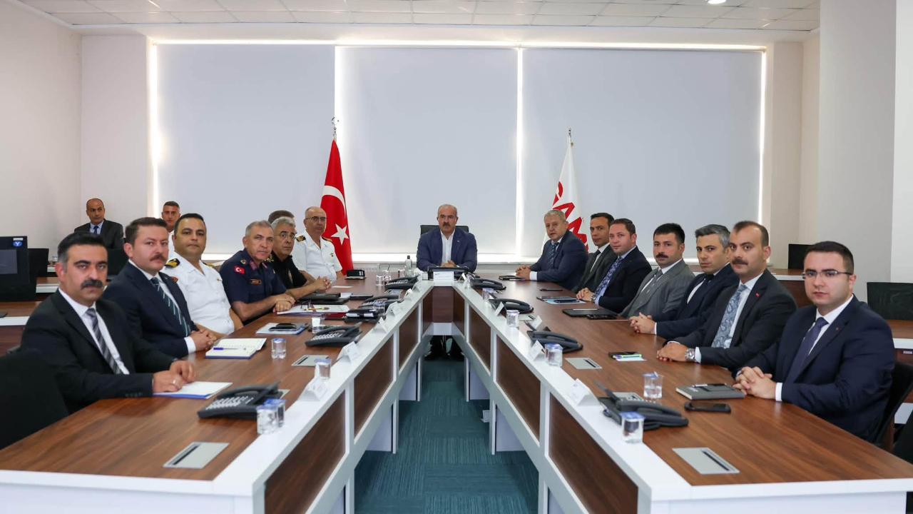 Çanakkale'de Güvenlik ve Asayiş Masaya Yatırıldı