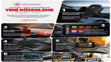 İçişleri Bakanlığı'ndan Trafik Yönetmeliğinde Yeni Düzenleme