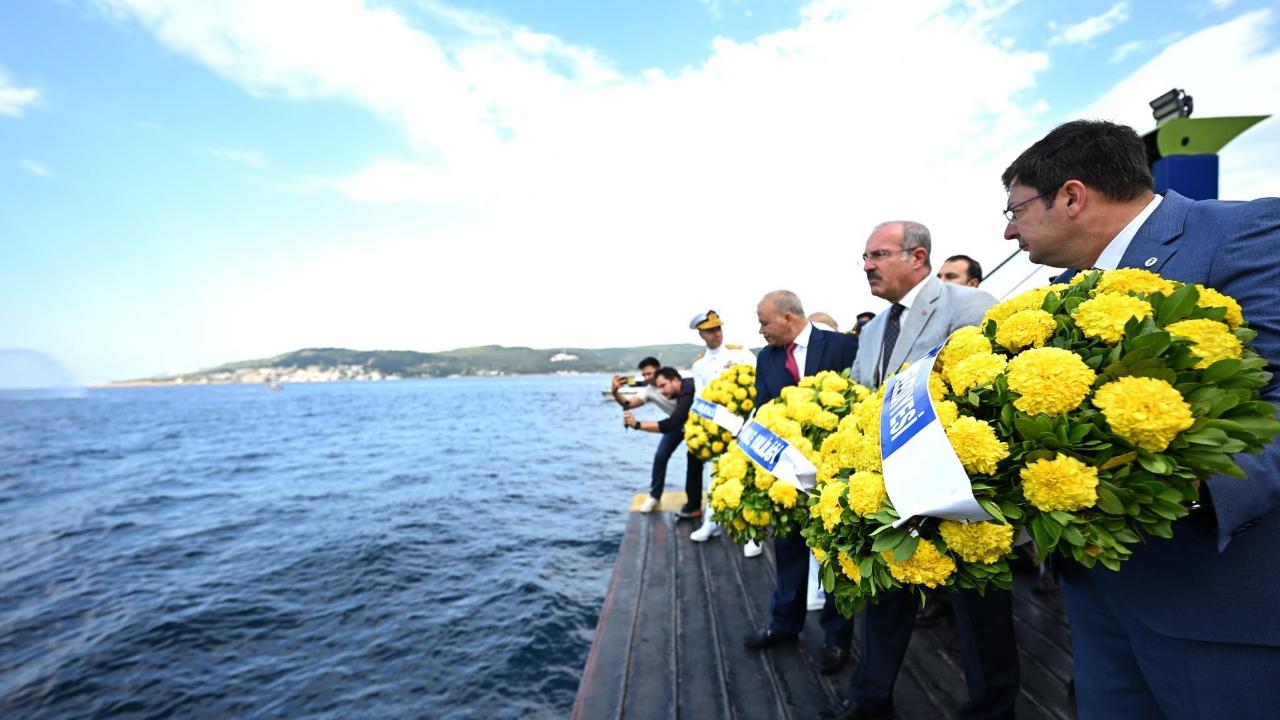 Kabotaj Bayramı'nın 100. Yılında Çanakkale Boğazı'nda Anlamlı Tören
